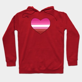 Lesbian Heart Hoodie